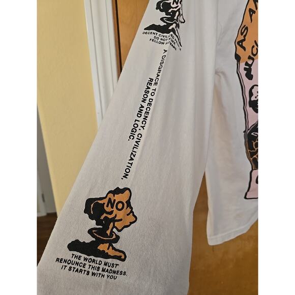 Teenager Brand Graphic Tee Long Sleeve Size Small "Have A Nice Doomsday" - Picture 6 of 6